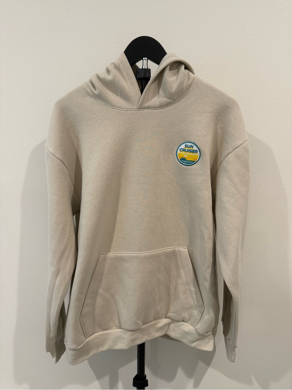 American Apparel Beige Sun Cruiser Hooded Sweatshirt